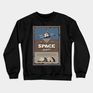 space t shirt Crewneck Sweatshirt